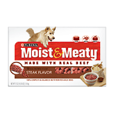 Moist & Meaty Dog Food Steak Flavor Full-Size Picture